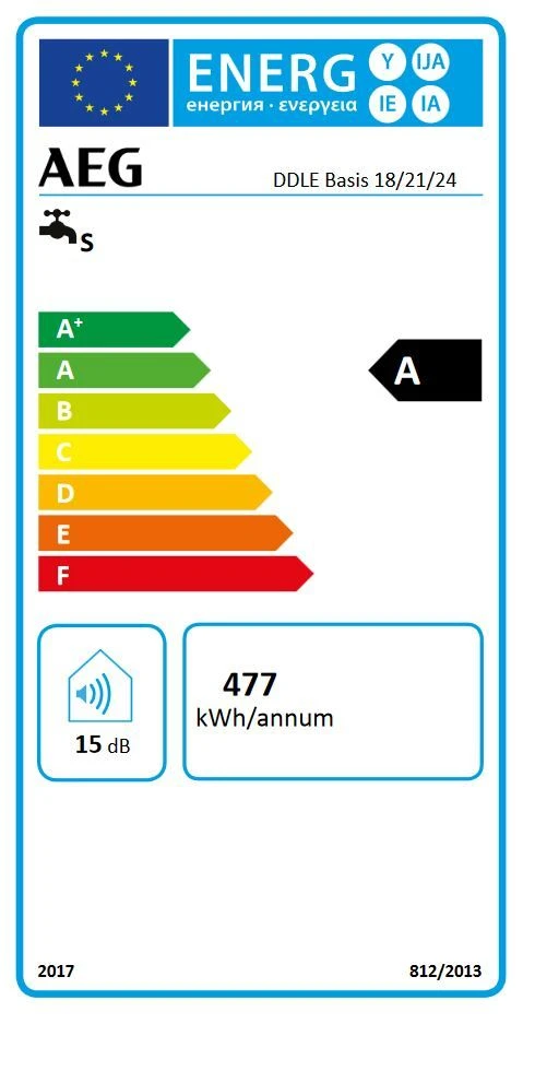 STIEBEL ELTRON AEG DDLE Basis Durchlauferhitzer 222390 Weiß, 18/21/24/kW, 400 V, Elektronisch 4 STIEBEL ELTRON AEG DDLE Basis Durchlauferhitzer 222390 Weiß, 18/21/24/kW, 400 V, Elektronisch – Bild 2