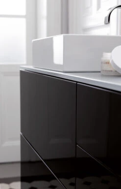 Alape Aufsatzwaschtisch AB.R585H.1 3202000000 58,5 X 40,5 Cm, Weiss, Mit Hahnloch Und Überlauf -Geberit Store Alape Aufsatzwaschtisch AB.R585H.1 3202000000 585 x 405 cm weiss mit Hahnloch und Ueberlauf 2