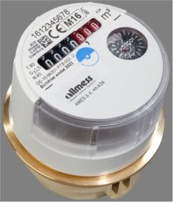 Allmess Austauschwasserzähler 0203112206 3-K +m, Q3 2,5, DN 15, Kalt Bis 30 °C