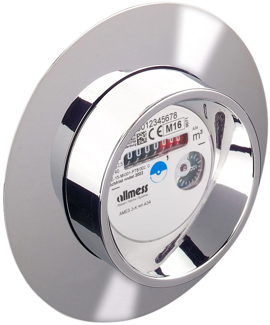Allmess Messkapsel-MK 0201112206 MES 3-K +m, Q3 2,5, DN 15, Bis 30 °C 3 Allmess Messkapsel-MK 0201112206 MES 3-K +m, Q3 2,5, DN 15, Bis 30 °C