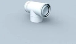 Bertrams Polyline LAS Revisionsbogen 41RB87-60 87°, Innen, Weiß, DN 60/100