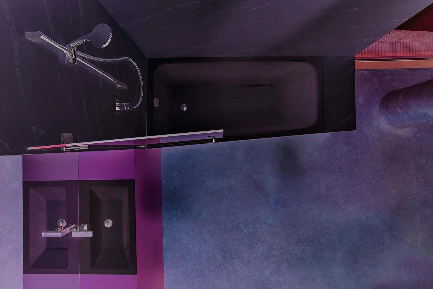 Bette BetteSpace Badewanne 1131-016AR 170x90x42cm, Ecke Links, Antirutsch, Moosgrün 4 Bette BetteSpace Badewanne 1131-016AR 170x90x42cm, Ecke Links, Antirutsch, Moosgrün – Bild 2