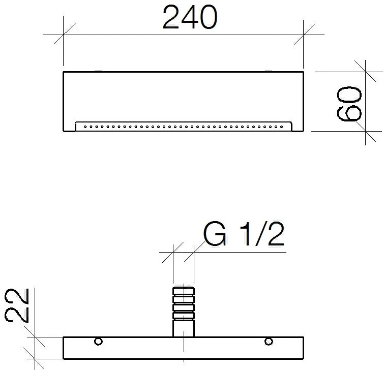 Dornbracht Schwallauslauf 13425979-28 Anschluss 1/2", Wandmontage, Mit Pearlstream, Messing Gebürstet 4 Dornbracht Schwallauslauf 13425979-28 Anschluss 1/2", Wandmontage, Mit Pearlstream, Messing Gebürstet – Bild 2