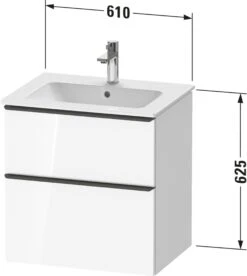 Duravit D-Neo Waschtisch-Unterschrank DE436102121 61 X 46,2 Cm, Nussbaum Dunkel, Wandhängend, 1 Schubkasten, 1 Auszug 14 Duravit D-Neo Waschtisch-Unterschrank DE436102121 61 X 46,2 Cm, Nussbaum Dunkel, Wandhängend, 1 Schubkasten, 1 Auszug -Geberit Store Duravit D Neo Waschtisch Unterschrank DE436102121 61 x 462 cm Nussbaum Dunkel wandhaengend 1 Schubkasten 1 Auszug 5