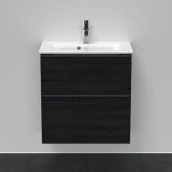 Duravit D-Neo Waschtisch-Unterschrank DE436801616 61 X 37,2, Eiche Schwarz, Wandhängend, 1 Schubkasten, 1 Auszug -Geberit Store Duravit D Neo Waschtisch Unterschrank DE436801616 61 x 372 Eiche Schwarz wandhaengend 1 Schubkasten 1 Auszug 4