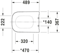 Duravit Happy D.2 WC-Sitz 0064610000 Ohne Absenkautomatik, Weiss, Scharniere Edelstahl -Geberit Store Duravit Happy D.2 WC Sitz 0064610000 ohne Absenkautomatik weiss Scharniere Edelstahl 2