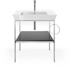 Duravit White Tulip Möbel-Waschtisch 2363750000 75 X 49 Cm, Mit Hahnloch, Mit Überlauf, Mit Hahnlochbank -Geberit Store Duravit White Tulip Moebel Waschtisch 2363750000 75 x 49 cm mit Hahnloch mit Ueberlauf mit Hahnlochbank 1