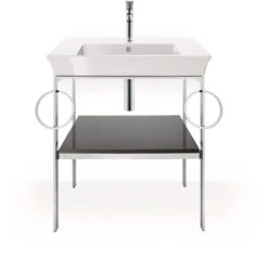 Duravit White Tulip Möbel-Waschtisch 2363750000 75 X 49 Cm, Mit Hahnloch, Mit Überlauf, Mit Hahnlochbank -Geberit Store Duravit White Tulip Moebel Waschtisch 2363750000 75 x 49 cm mit Hahnloch mit Ueberlauf mit Hahnlochbank 6