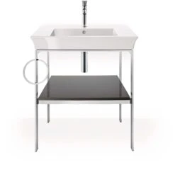 Duravit White Tulip Möbel-Waschtisch 2363750000 75 X 49 Cm, Mit Hahnloch, Mit Überlauf, Mit Hahnlochbank -Geberit Store Duravit White Tulip Moebel Waschtisch 2363750000 75 x 49 cm mit Hahnloch mit Ueberlauf mit Hahnlochbank 7