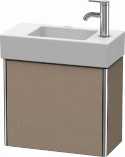 Duravit XSquare Waschtisch-Unterschrank XS4091L7575 48,4x39,7x24cm, Tür Links, Leinen