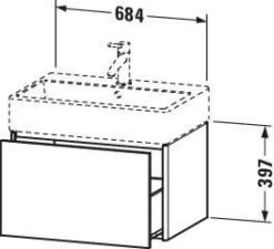 Duravit XSquare Waschtisch-Unterschrank XS409409797 68,4x39,7x46cm, 1 Auszug, Lichtblau Seidenmatt 7 Duravit XSquare Waschtisch-Unterschrank XS409409797 68,4x39,7x46cm, 1 Auszug, Lichtblau Seidenmatt -Geberit Store Duravit XSquare Waschtisch Unterschrank XS409409797 684x397x46cm 1 Auszug Lichtblau seidenmatt 2