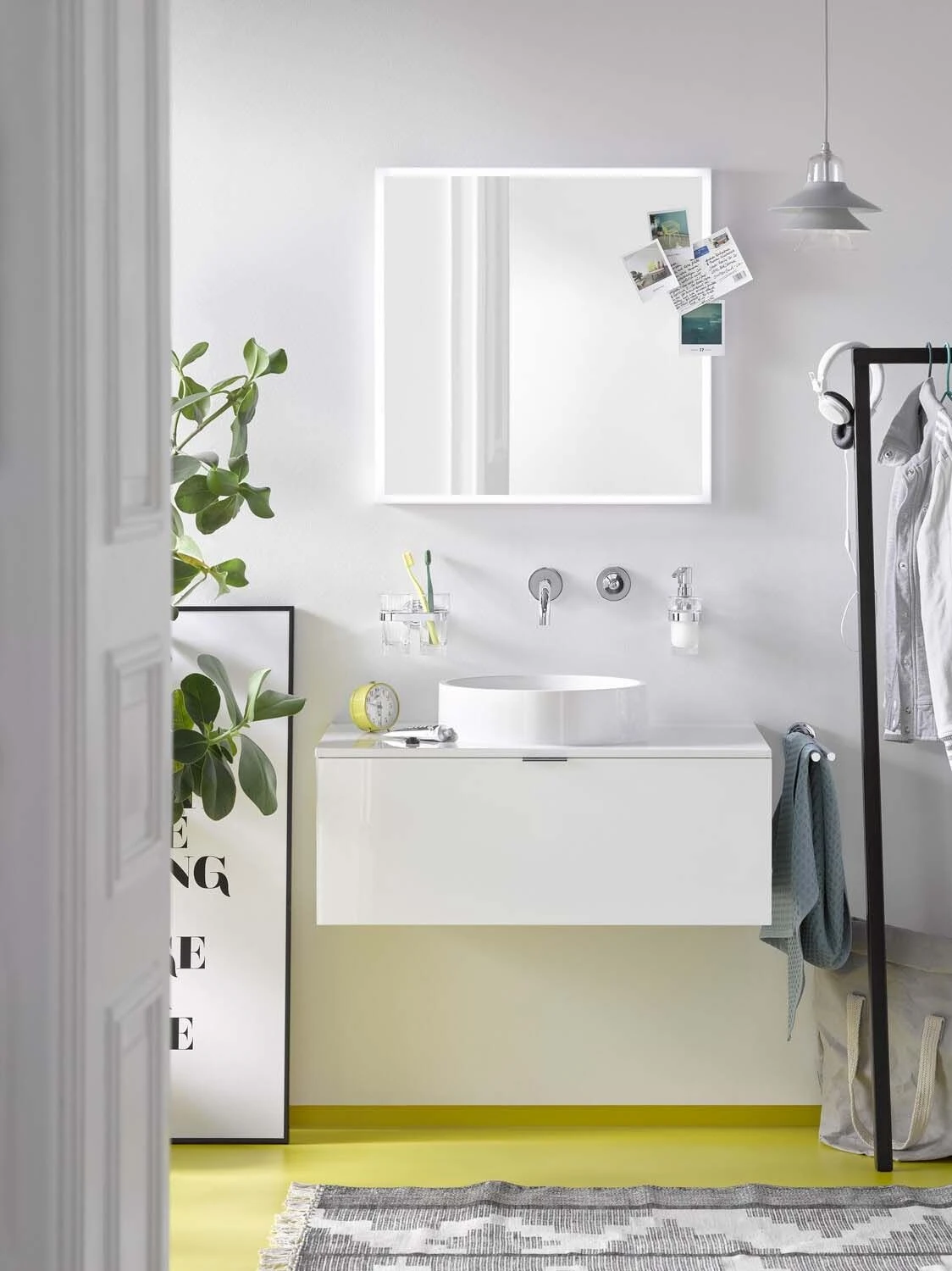 Emco Doppel-Glashalter Polo Nr. 072500100 Chrom, Kristallglas Klar 4 Emco Doppel-Glashalter Polo Nr. 072500100 Chrom, Kristallglas Klar – Bild 2