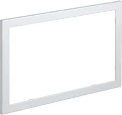 Geberit Abdeckrahmen Omega 60 115086211 Glanzverchromt, Für Abdeckplatte