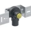 Geberit FlowFit Anschluswinkel 619631001 DN 15, Ø 20 Mm, Rp 1/2, 90Grad, 1-fach, Vormontiert