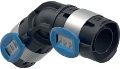 Geberit FlowFit Bogen 620063001 DN 25, Ø 32 Mm, 45°