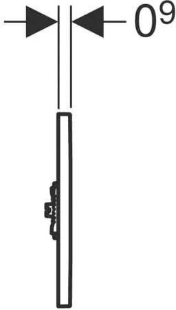 Geberit Hytronic Typ 01 Urinalsteuerung 116031215 Infrarot/Batterie, Hochglanz-verchromt 5 Geberit Hytronic Typ 01 Urinalsteuerung 116031215 Infrarot/Batterie, Hochglanz-verchromt – Bild 3