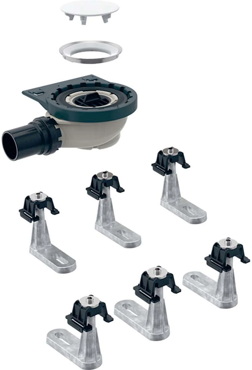 Geberit Setaplano Duschwannenablauf 154013001 Für Duschfläche, Mit 6 Füßen, 50 Mm 3 Geberit Setaplano Duschwannenablauf 154013001 Für Duschfläche, Mit 6 Füßen, 50 Mm