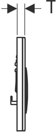 Geberit Sigma 21 Betätigungsplatte 115652SI1 Platte/Taste Weiß, Ring Messing, Für 2-Megen-Spülung 5 Geberit Sigma 21 Betätigungsplatte 115652SI1 Platte/Taste Weiß, Ring Messing, Für 2-Megen-Spülung – Bild 3