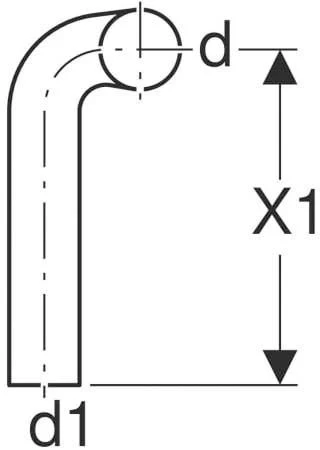 Geberit Spülbogen 118126111 14 Cm Nach Links Abgekröpft, 90Grad, D= 50mm, 28x21cm, Weiß 4 Geberit Spülbogen 118126111 14 Cm Nach Links Abgekröpft, 90Grad, D= 50mm, 28x21cm, Weiß – Bild 2