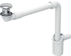 Geberit Waschbeckenablauf 152075211 Ø 40 Mm, Mit Aussenventilstopfen Mit Druckbetätigung, Hochglanz-verchromt