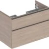 Geberit ICon Waschtisch-Unterschrank 502305JH1 88,8x61,5x47,6cm, 2 Schubladen, Eiche/Griff Lava Matt -Geberit Store Geberit iCon Waschtisch Unterschrank 502305JH1 888x615x476cm 2 Schubladen Eiche Griff lava matt