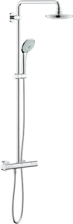 Grohe Euphoria 180 Duschsystem 27296001 Chrom, Aufputz-Brausethermostat