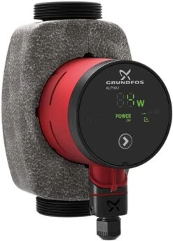 Grundfos Alpha1 Hocheffizienz-Umwälzpumpe 99236216 32-40, 180 Mm, PN 10, 230 V