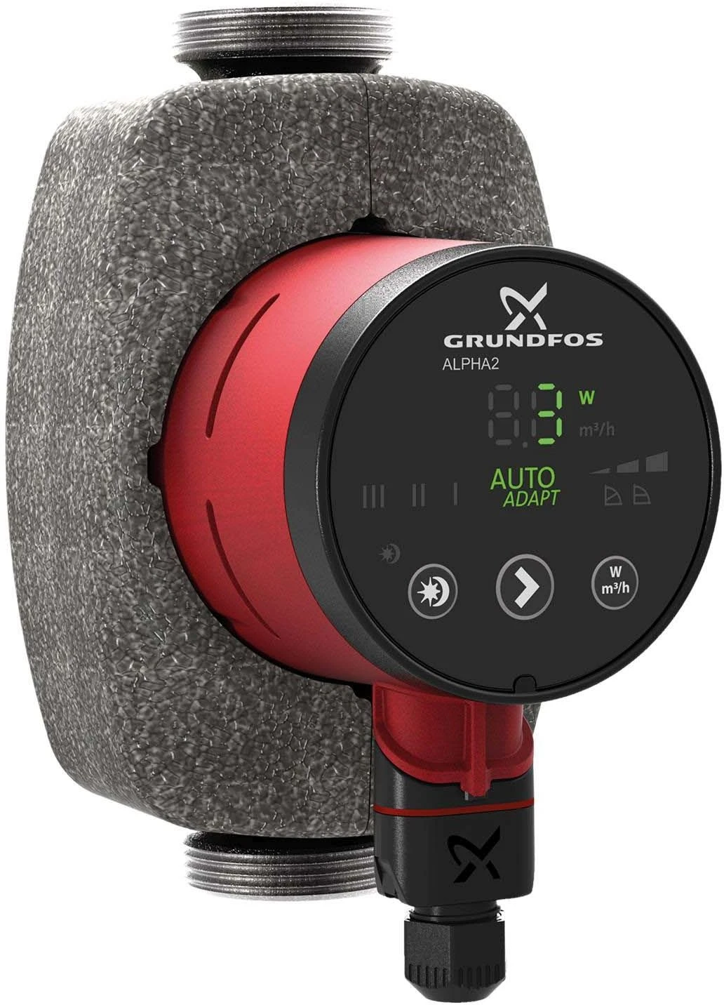 Grundfos Alpha2 Hocheffizienz-Umwälzpumpe 99271969 Edelstahl, 25-40N, 180mm, PN 10, 230 V 3 Grundfos Alpha2 Hocheffizienz-Umwälzpumpe 99271969 Edelstahl, 25-40N, 180mm, PN 10, 230 V