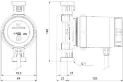 Geberit Store -Geberit Store Grundfos Comfort Zirkulationspumpe 99302332 15 14 BXA PM DACH 1
