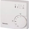 Heimeier Raumthermostat 1938-00.500 230 V, Mit Temperaturabsenkung, Weiß