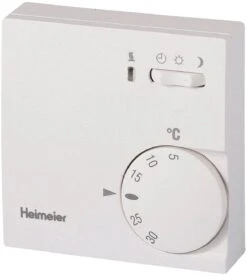 Heimeier Raumthermostat 1938-00.500 230 V, Mit Temperaturabsenkung, Weiß