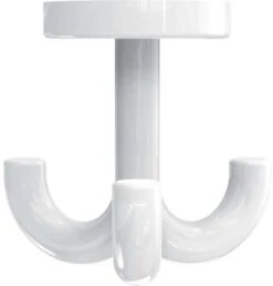 Hewi 477 Haken 477.90.05098 3-fach, Drehbar, Signalweiß