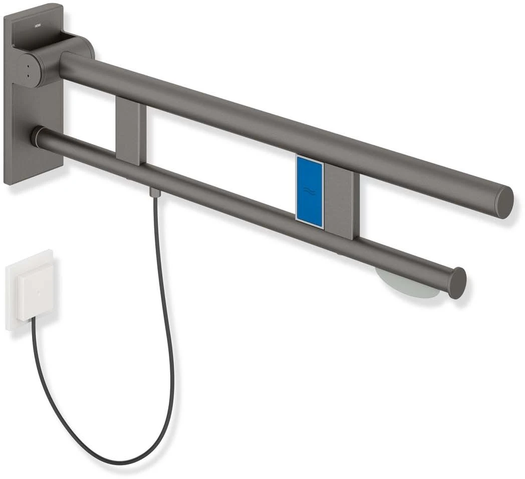 Hewi System 900 Stützklappgriff 900.50.13260DX Ausladung 850 Mm, Edelstahl Pulverbeschichtet Weiß Tiefmatt, Rechts 3 Hewi System 900 Stützklappgriff 900.50.13260DX Ausladung 850 Mm, Edelstahl Pulverbeschichtet Weiß Tiefmatt, Rechts