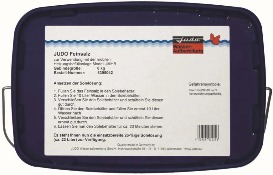 Judo Spezial-Regeneriersalz 8395042 Für JMHB, Als Feinsalz In Lebensmittelqualität 3 Judo Spezial-Regeneriersalz 8395042 Für JMHB, Als Feinsalz In Lebensmittelqualität