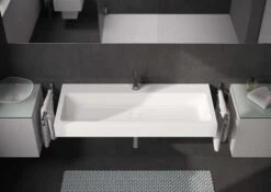 Kaldewei Cono Wand-Waschtisch 908606033711 50x50cm, Ohne Überlauf, 3 Hahnlöcher, Alpinweiss Matt Perl-Effekt 8 Kaldewei Cono Wand-Waschtisch 908606033711 50x50cm, Ohne Überlauf, 3 Hahnlöcher, Alpinweiss Matt Perl-Effekt -Geberit Store Kaldewei Cono Wand Waschtisch 908606033711 50x50cm ohne Ueberlauf 3 Hahnloecher alpinweiss matt Perl Effekt 2