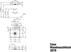 Kaldewei Cono Wand-Waschtisch 908606033711 50x50cm, Ohne Überlauf, 3 Hahnlöcher, Alpinweiss Matt Perl-Effekt 9 Kaldewei Cono Wand-Waschtisch 908606033711 50x50cm, Ohne Überlauf, 3 Hahnlöcher, Alpinweiss Matt Perl-Effekt -Geberit Store Kaldewei Cono Wand Waschtisch 908606033711 50x50cm ohne Ueberlauf 3 Hahnloecher alpinweiss matt Perl Effekt 3