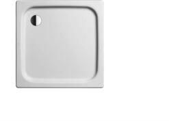 Kaldewei Duschplan Duschwanne 440200013199 100x100x6,5cm, Perl-Effekt, Manhattan