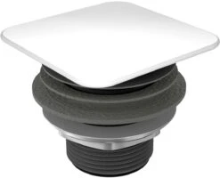 Kaldewei Permanentablaufventil 3905 905900000231 Eckiger, Emaillierter Deckel Pergamon