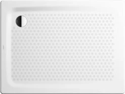 Kaldewei Superplan Duschwanne 430335040030 75x120x2,5cm, Mit Träger, Vollantislip, Bahamabeige