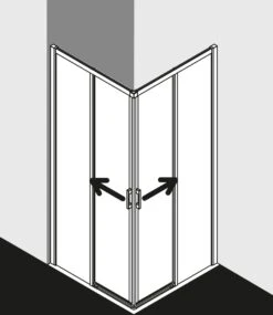 Kermi Liga Eckeinstieg-Hälfte Gleitt. 2-tlg. Bodenfrei LIC2L075201PK 75x200cm, Silber Mattglanz, ESG Klar Clean, Links, Auf Duschwanne 9 Kermi Liga Eckeinstieg-Hälfte Gleitt. 2-tlg. Bodenfrei LIC2L075201PK 75x200cm, Silber Mattglanz, ESG Klar Clean, Links, Auf Duschwanne -Geberit Store Kermi Liga Eckeinstieg Haelfte Gleitt. 2 tlg. bodenfrei LIC2L075201PK 75x200cm silber mattglanz ESG klar Clean links auf Duschwanne 1