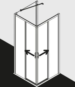 Kermi Liga Eckeinstieg-Hälfte Gleitt. 2-tlg. Bodenfrei LIC2L075201PK 75x200cm, Silber Mattglanz, ESG Klar Clean, Links, Auf Duschwanne 11 Kermi Liga Eckeinstieg-Hälfte Gleitt. 2-tlg. Bodenfrei LIC2L075201PK 75x200cm, Silber Mattglanz, ESG Klar Clean, Links, Auf Duschwanne -Geberit Store Kermi Liga Eckeinstieg Haelfte Gleitt. 2 tlg. bodenfrei LIC2L075201PK 75x200cm silber mattglanz ESG klar Clean links auf Duschwanne 3