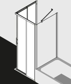 Kermi Liga Eckeinstieg-Hälfte Gleitt. 2-tlg. Bodenfrei LIC2L075201PK 75x200cm, Silber Mattglanz, ESG Klar Clean, Links, Auf Duschwanne 12 Kermi Liga Eckeinstieg-Hälfte Gleitt. 2-tlg. Bodenfrei LIC2L075201PK 75x200cm, Silber Mattglanz, ESG Klar Clean, Links, Auf Duschwanne -Geberit Store Kermi Liga Eckeinstieg Haelfte Gleitt. 2 tlg. bodenfrei LIC2L075201PK 75x200cm silber mattglanz ESG klar Clean links auf Duschwanne 4