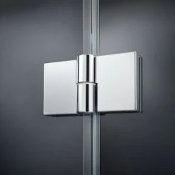 Kermi Liga Pendel-Falttür Für Seitenwand LI2SL100181AK 100x185cm, Silber Mattglanz, ESG Klar, Links, Auf Duschwanne -Geberit Store Kermi Liga Pendel Falttuer fuer Seitenwand LI2SL100181AK 100x185cm silber mattglanz ESG klar links auf Duschwanne 5