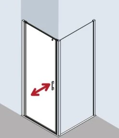 Kermi Liga Pendeltür Für Seitenwand LI1WR10518VAK 105x185cm, Silber Hochglanz, ESG Klar, Rechts, Auf Duschwanne 19 Kermi Liga Pendeltür Für Seitenwand LI1WR10518VAK 105x185cm, Silber Hochglanz, ESG Klar, Rechts, Auf Duschwanne -Geberit Store Kermi Liga Pendeltuer fuer Seitenwand LI1WR10518VAK 105x185cm silber hochglanz ESG klar rechts auf Duschwanne 7