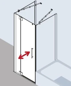 Kermi Pasa XP Pendeltür 1-fl. M Festfeld Für Seitenwand PX1WR120181PK 120x185cm, Silber Mattglanz, ESG Klar Clean, Rechts, Auf Duschwanne 18 Kermi Pasa XP Pendeltür 1-fl. M Festfeld Für Seitenwand PX1WR120181PK 120x185cm, Silber Mattglanz, ESG Klar Clean, Rechts, Auf Duschwanne -Geberit Store Kermi Pasa XP Pendeltuer 1 fl. m Festfeld fuer Seitenwand PX1WR120181PK 120x185cm silber mattglanz ESG klar Clean rechts auf Duschwanne 7