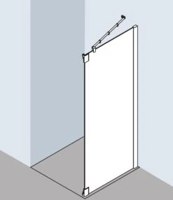 Kermi Pasa XP Seitenwand F Pendeltür 1-fl. Und Festfeld PXTFR09020VPK 90x200cm, Silber Hochglanz, ESG Klar Clean, Rechts, Auf Duschwanne -Geberit Store Kermi Pasa XP Seitenwand f Pendeltuer 1 fl. und Festfeld PXTFR09020VPK 90x200cm silber hochglanz ESG klar Clean rechts auf Duschwanne 1