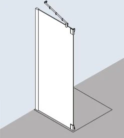 Kermi Pasa XP Seitenwand F Pendeltür 1-fl. Und Festfeld PXTFR09020VPK 90x200cm, Silber Hochglanz, ESG Klar Clean, Rechts, Auf Duschwanne -Geberit Store Kermi Pasa XP Seitenwand f Pendeltuer 1 fl. und Festfeld PXTFR09020VPK 90x200cm silber hochglanz ESG klar Clean rechts auf Duschwanne 4