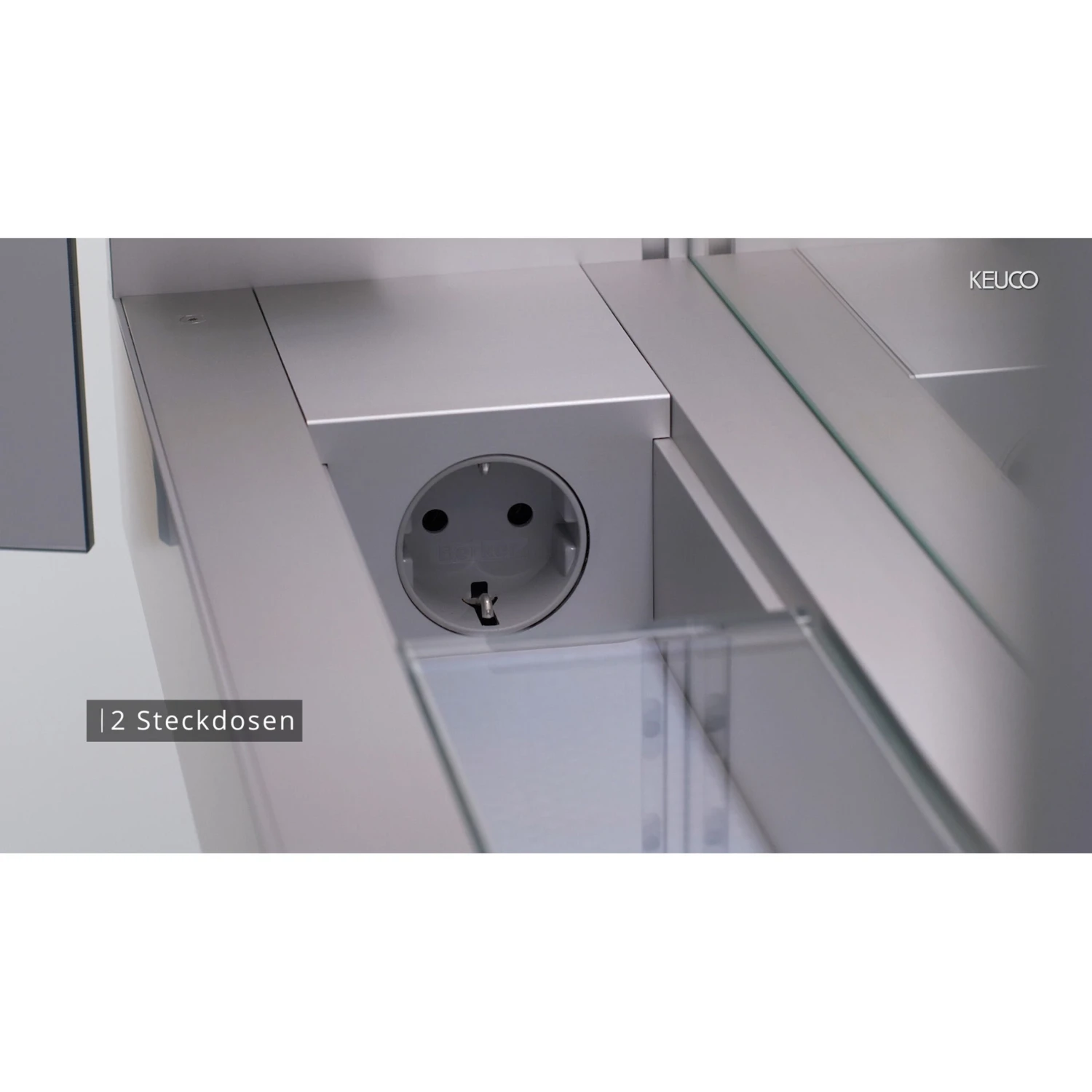 Keuco Edition 400 Spiegelschrank 21523171301 1410x650x167mm, Lichtfarbe Einstellbar, Wandvorbau 7 Keuco Edition 400 Spiegelschrank 21523171301 1410x650x167mm, Lichtfarbe Einstellbar, Wandvorbau – Bild 5