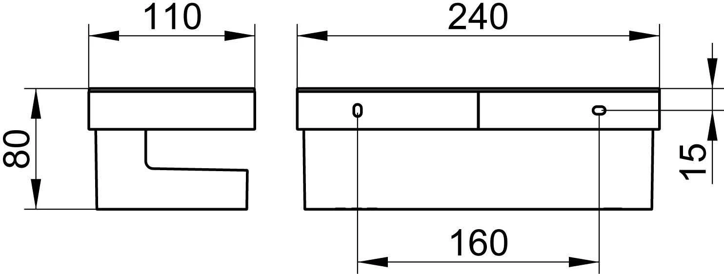 Keuco Moll Duschkorb 12758010001 Chrom/anthrazit, 240 X 110 Mm 4 Keuco Moll Duschkorb 12758010001 Chrom/anthrazit, 240 X 110 Mm – Bild 2