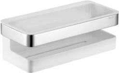 Keuco Moll Duschkorb 12758010001 Chrom/anthrazit, 240 X 110 Mm